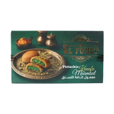 Al Fondo Pistachio Kunafa Maamoul Cookies 300g