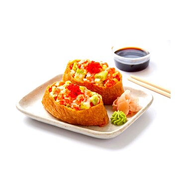Sushi Inari Salmon Marinated