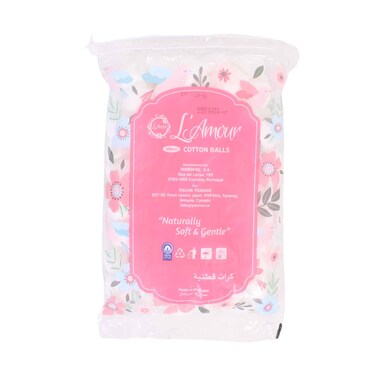 Le'Amour Soft &amp; Absorbent Cotton Balls 100 Pieces