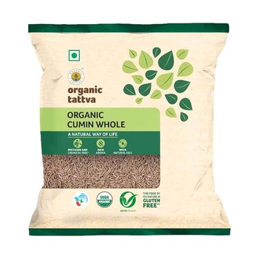 Organic Tattva Whole Cumin Seeds 100g
