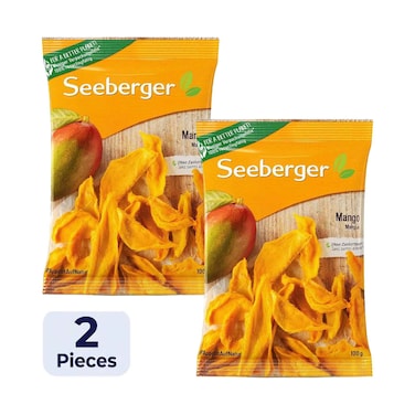 Seeberger Mango Watervolle Snacks 100gx2 Pieces