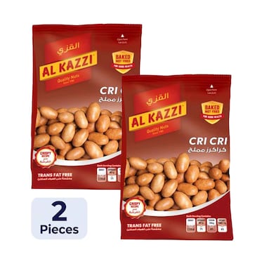 Al Kazzi Baked Nuts Cri Cri Coated Peanuts 40gx2 Pieces