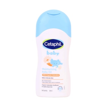Cetaphil Baby Moisturising Baby Oil with Organic Calendula 200ml