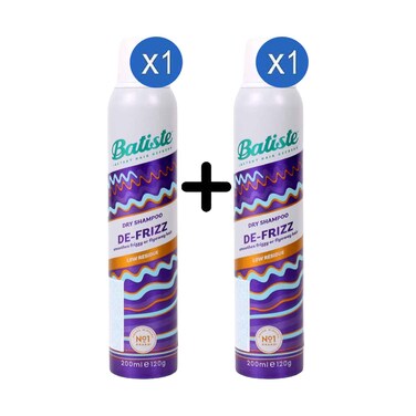 Batiste Dry Shampoo De-Frizz 200ml + 1 Piece