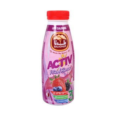 Baladna Mixed Berry Sports Drink 360ml