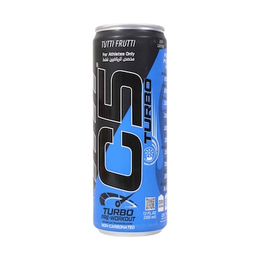 C5 Turbo Pre Workout Non-Carbonated Drink Tutti Frutti 355ml