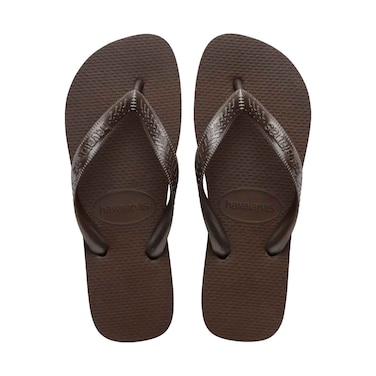Havaianas Unisex Top Flip Flops Tiras Dark Brown 39/40