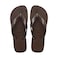 Havaianas Unisex Top Flip Flops Tiras Dark Brown 41/42