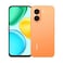 هونر X7E هاتف ذكي 4G، 6GB RAM، تخزين 256GB، شاشة 6.61 بوصة، لون برتقالي الشروق