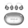 X.Cell Soul-AI Open-ear Clip-on True Wireless Earbud, Silver