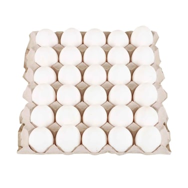 Jordanian White Eggs 30 Pieces