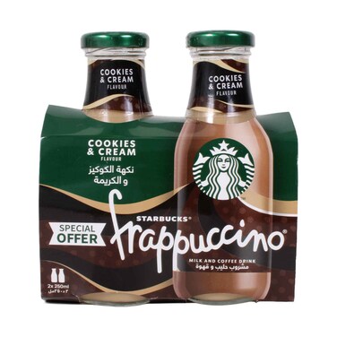 Starbucks Frappuccino Cookies &amp; Cream 250ml x2 Pieces
