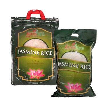 Lotus Jasmine Rice 10kg &amp; Jasmine Rice 5kg