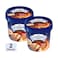 London Dairy Mocha Almond Fudge Ice Cream 1Lx2 Pieces