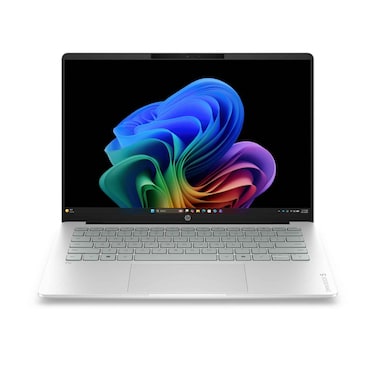 إتش بي 14 بمعالج Intel Core i5 وذاكرة 12 جيجابايت رام وسعة تخزين 512 جيجابايت مقاس 14 بوصة لون فضي 14-KF0004NE