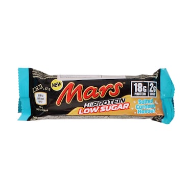 Mars Hi Protein Low Sugar Salted Caramel Flavour Protein Bar 57g