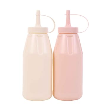 Expert Plastic Sauce Bottle 2 Pieces Set