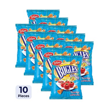 Tiffany Bugles Ketchup 13gx10 Pieces