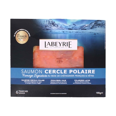 Labeyrie Polar Circle Smoked Salmon Slices 180g