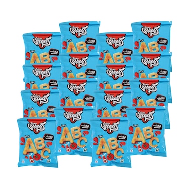 Saudia Crispy Letters Ketchup Snacks 12gx12