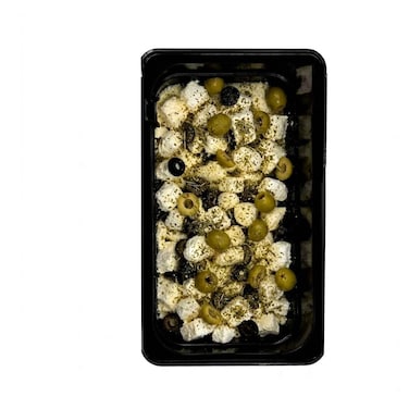 Cheese Feta Salad Mix With Thyme &amp; Green Olives