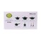 Gitco Rocook Non Stick Marble Coated Cookware 11 Pieces Set