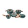 Gitco Rocook Non Stick Marble Coated Cookware 11 Pieces Set