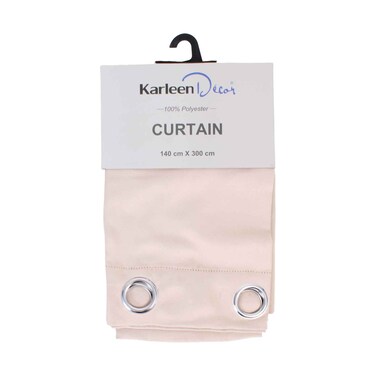 Karleen Decor Black Out Curtain 140cmx300cm - Beige