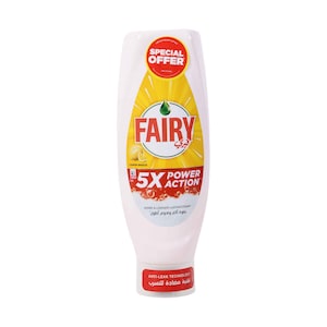 Fairy 5X Power Action Lemon Breeze Dishwashing Liquid