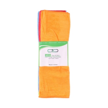 Abelplast Microfiber Towel 10 Pieces Set