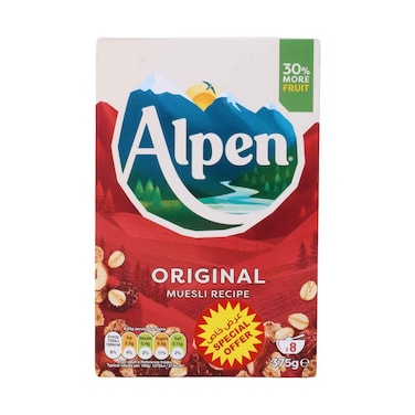Alpen Original Muesli Recipe Cereal 375g