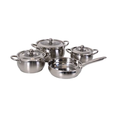 Carl Schmidt Sohn Bremen Stainless Steel Cookware 7 Pieces Set