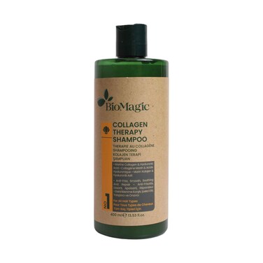 BioMagic Collagen Therapy Shampoo with Marine Collagen &amp; Hyaluronic Acid 400ml