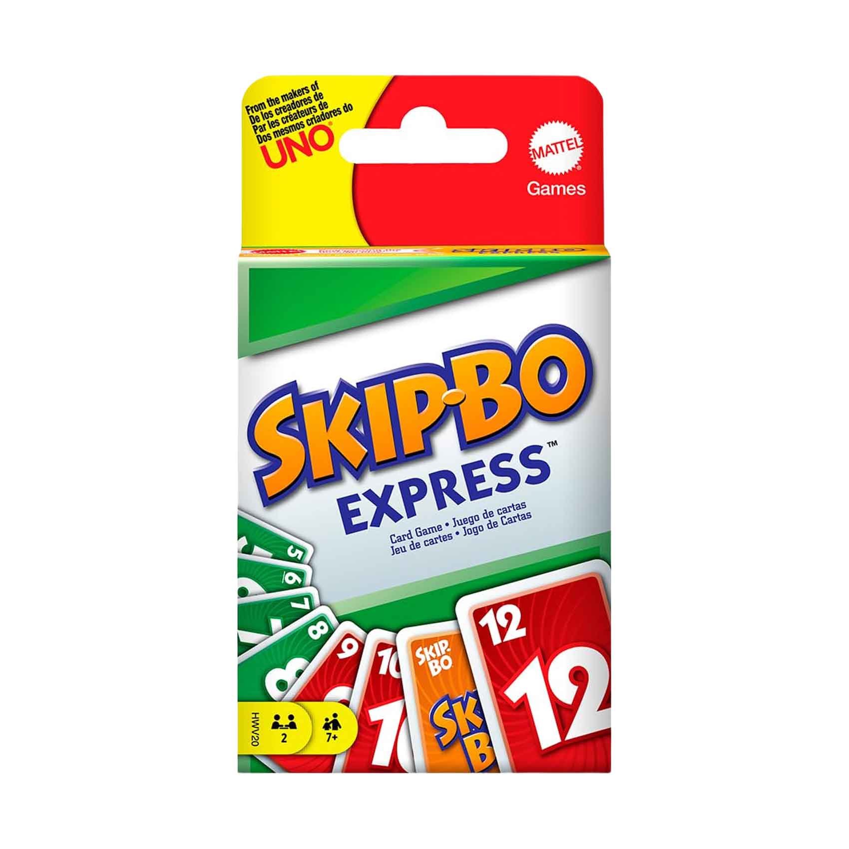 Uno Skip-Bo Express Card Game Assorted