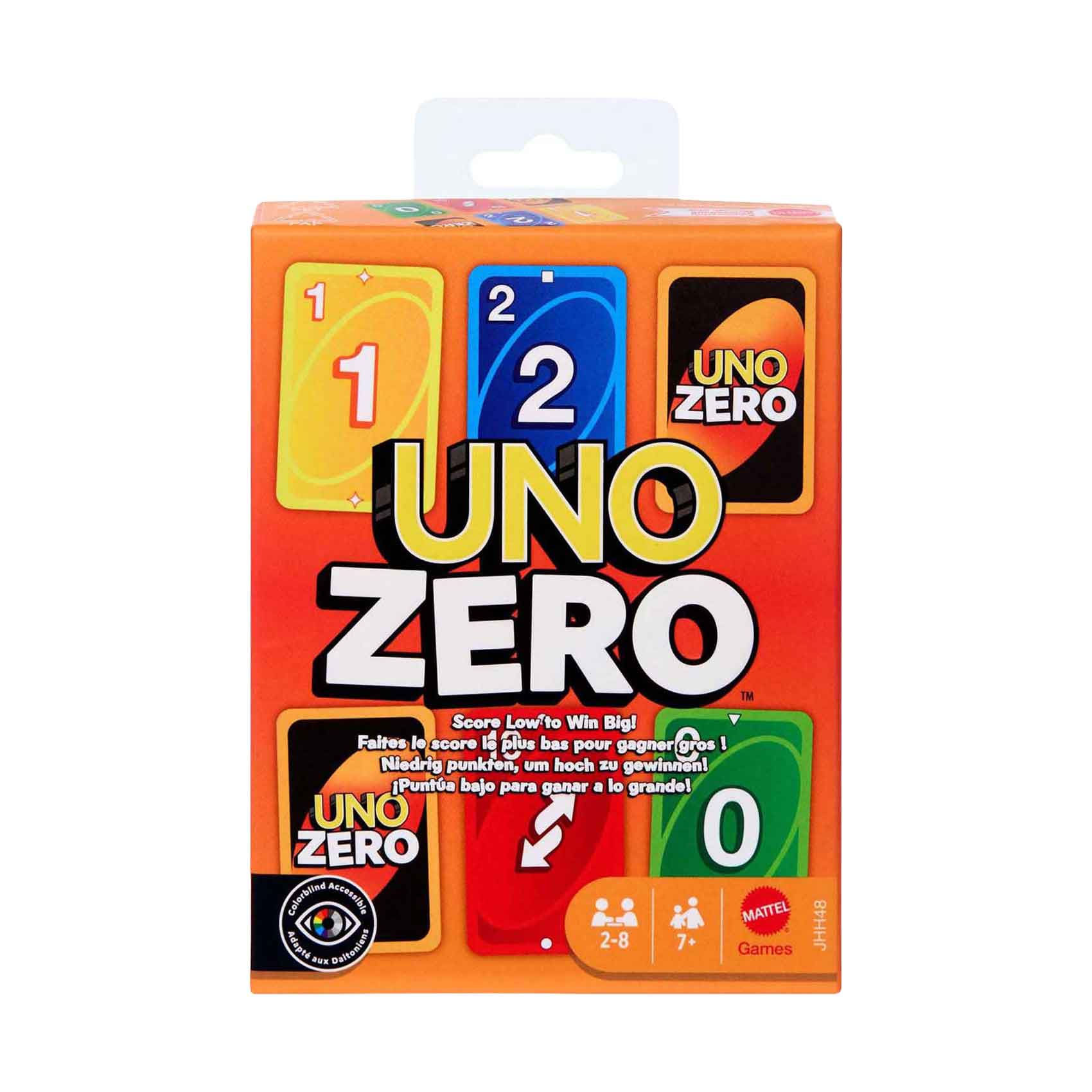 Uno Zero Card Game
