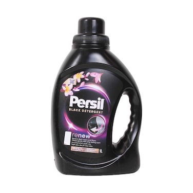 Persil Black Detergent Renew Anaqa Liquid Laundry Detergent for Dark Clothes 1L