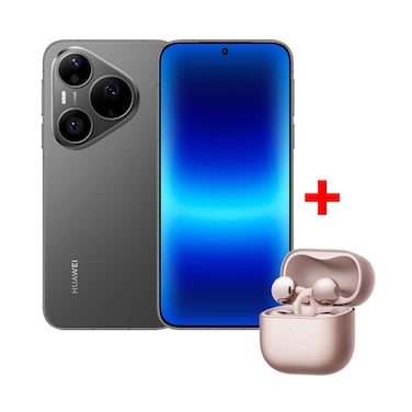 هواوي Pura 90S Pro Max هاتف ذكي، 12GB RAM، تخزين 512GB، شاشة 6.9 بوصة، لون أسود + هواوي فري كليب 2 تشكيلة متنوعة