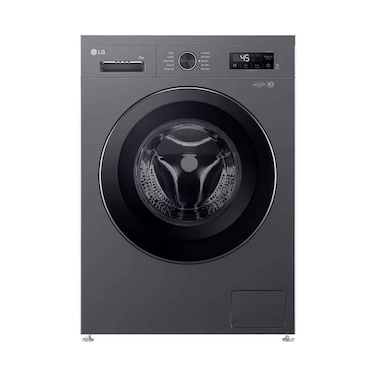 LG F4Y2VYPYJ Front Loader Washing Machine in Middle 9kg Black