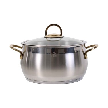 Falez Rumba Gold Stainless Steel Casserole 24cm