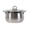 Falez Rumba Gold Stainless Steel Casserole 28cm