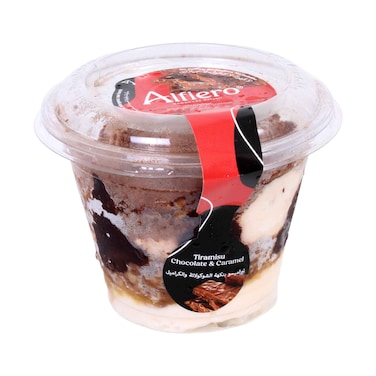 Alfiero Tiramisu Chocolate &amp; Caramel Dessert 100g