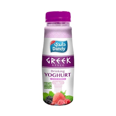 Dandy Greek Style Yoghurt Mixed Berries High Protein 300ml