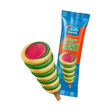 Dandy Swirly Fruit Flavored Ice Cream Cone 90ml