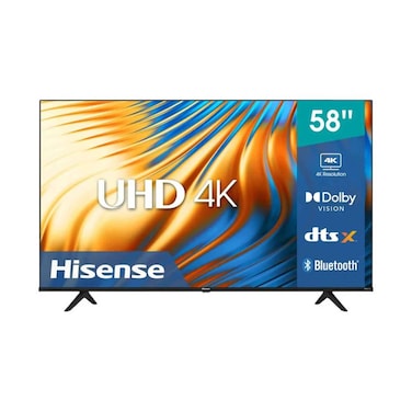 Hisense 58" 4K SMART LED VIDAA OS Precision Colour 58A62QS