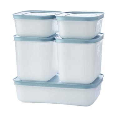 Tupperware Freezer Mates Starter 5 Pieces Set