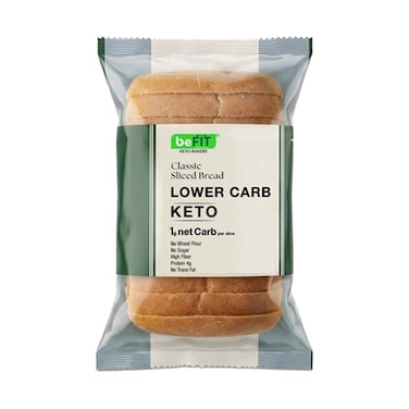 beFIT Classic Keto Sliced Bread - Low Carb Bread Loaf 190g