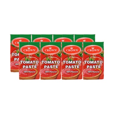 LP Crown Tomato Paste 135gx8 Pieces