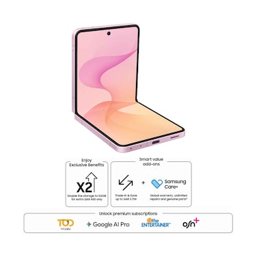 Samsung Galaxy Z Flip 8 5G 512GB Storage 12GB Ram Smartphone 6.9" Pink