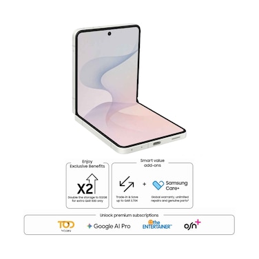 Samsung Galaxy Z Flip 8 5G 256GB Storage 12GB Ram Smartphone 6.9" Cream