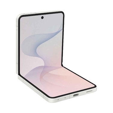 سامسونج جالكسي Z Flip8 5G سعة 256 جيجابايت وذاكرة 12 جيجابايت رام مقاس 6.9 بوصة لون كريمي (سيتم توصيل هذا المنتج خلال 3 أيام)